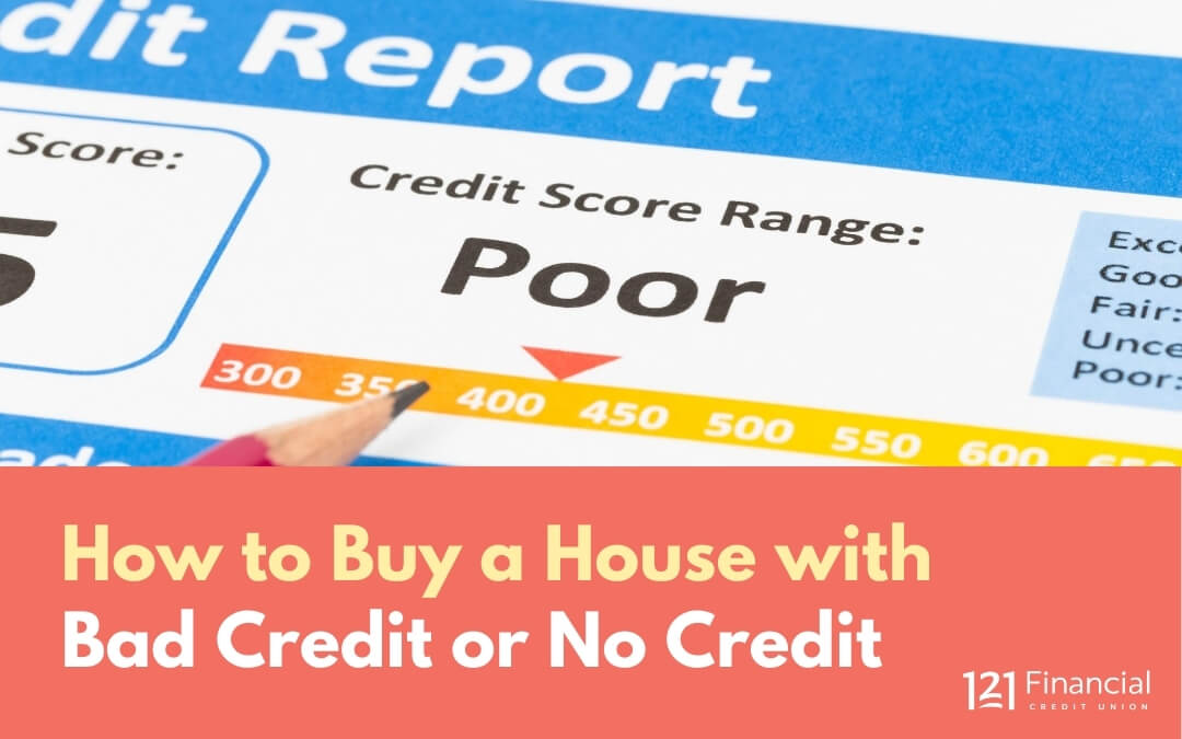 how to buy a house with bad credit or no credit